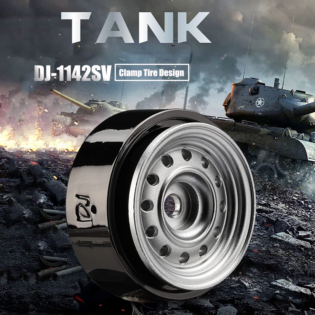 DJCRAWLER 1 Inch Classic Vintage Beadlock Counterweight CNC Wheels